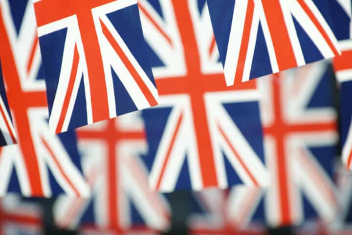 Union Jack British Flags